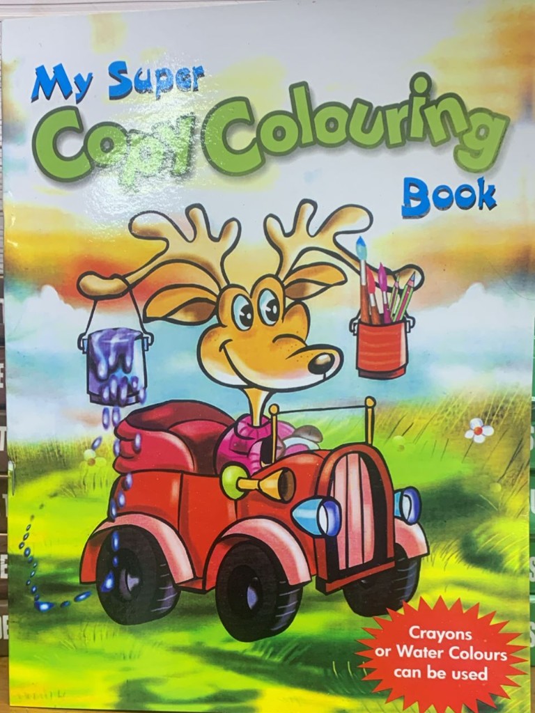 My Super Copy Colouring Book