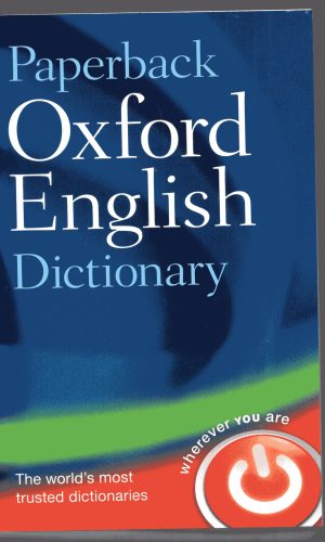 Oxford Paper English Dictionary