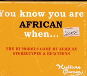 you know your are african